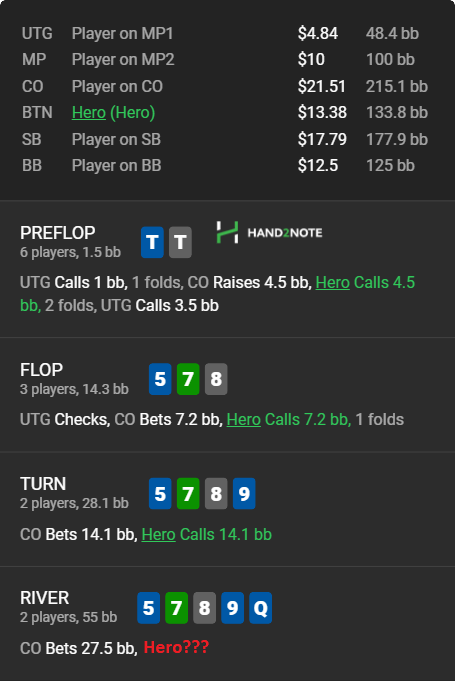 Разбор раздач #5 Игра против слабых любителей 7
