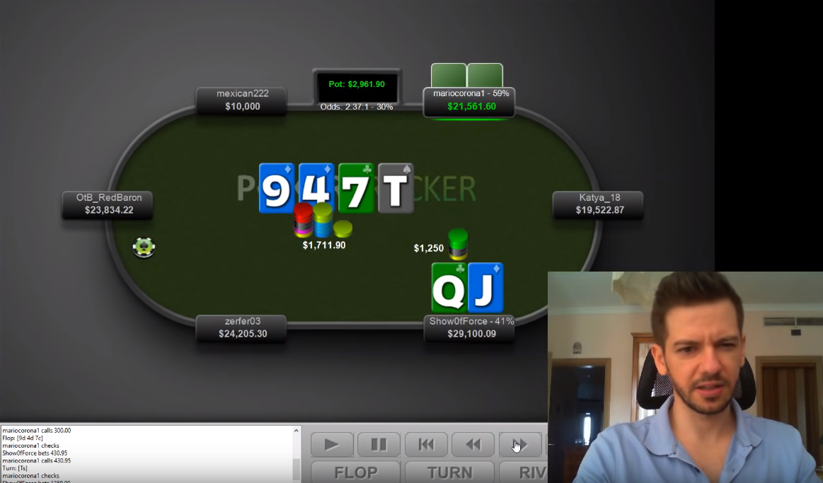 Два топовых регуляра высоких лимитов разбирают раздачи NL10,000 3