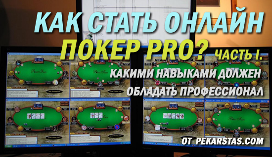 Как стать онлайн покер PRO. Часть I.