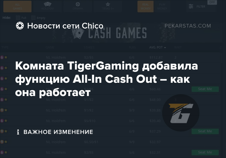 All-In Cash Out chico tigergaming