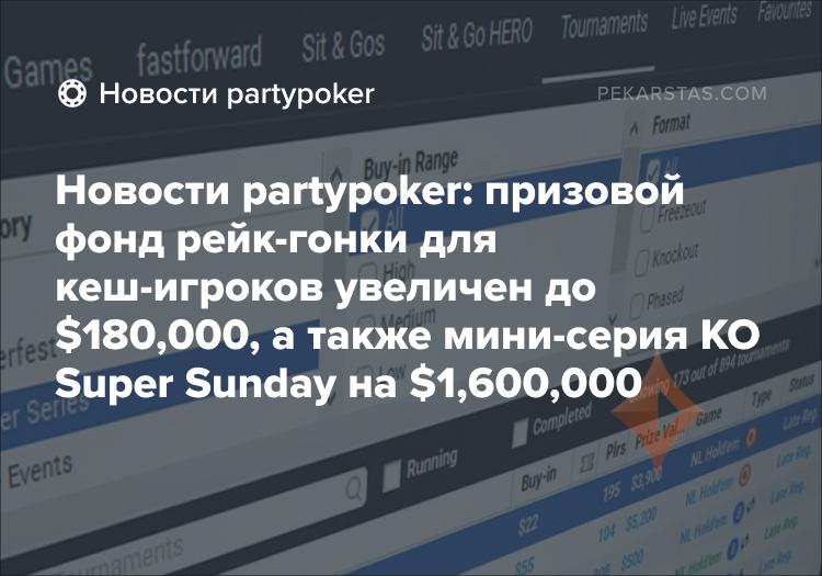 partypoker cash game leaderboard