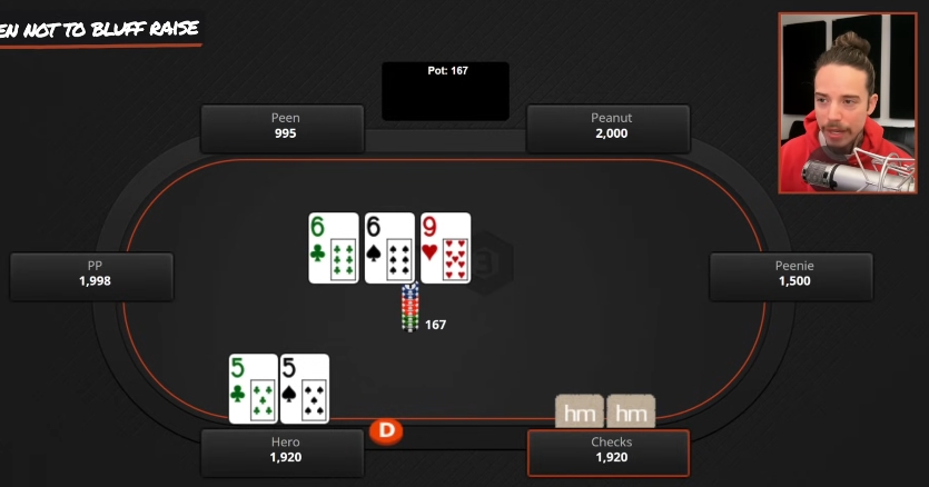 Когда превращать, а когда не превращать блафкэтчер в блеф на ривере 1