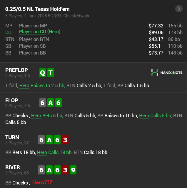 Улучшаем игру против слабых оппонентов - разбор раздач. Выпуск № 25 3