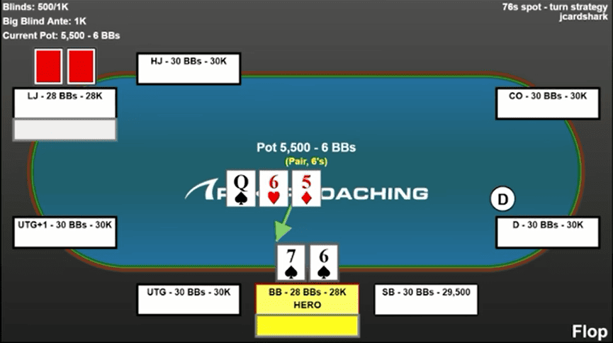 Когда нужно, а когда не нужно ставить донк-бет на флопе — Джонатан Литтл 1