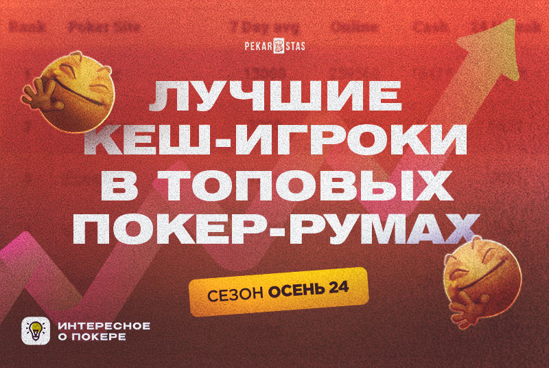 Топ игроки в покер. Осень 2024
