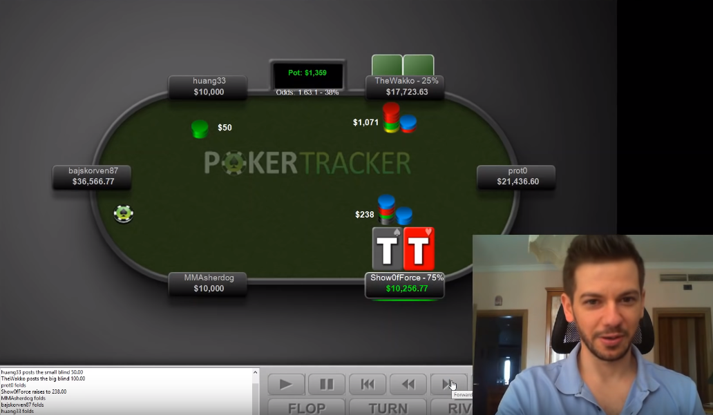 Два топовых регуляра высоких лимитов разбирают раздачи NL10,000 6