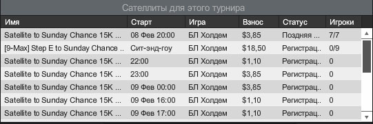 Специальный Sunday Chance с гарантированным призовым фондом $15,000! 5